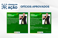 Câmara em Ação - Ofícios aprovados