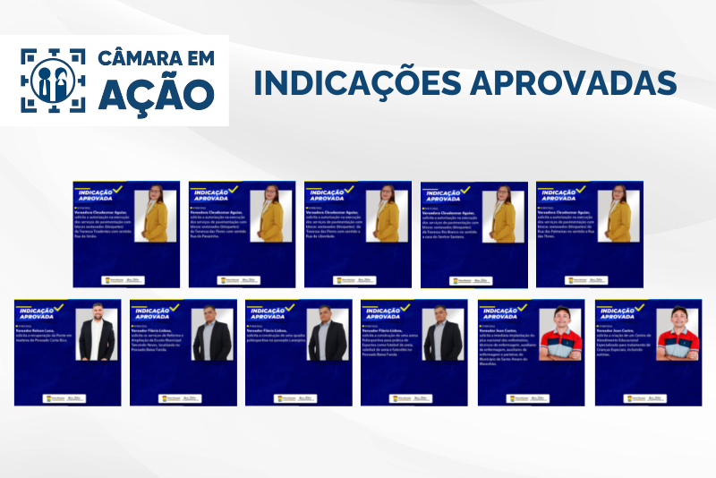 Indicações Aprovadas